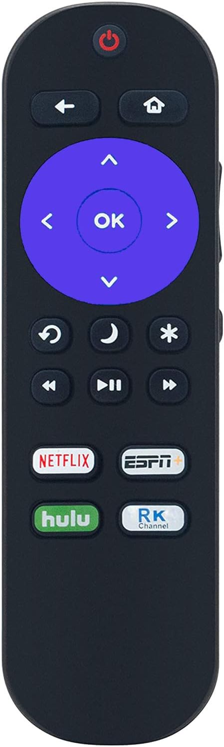 Replacement Remote for All Westinghouse Roku TV, No Setup Required