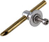 BQLZR Silver 50mm Length ID 3mm OD 4mm Tube Transom Mounting Water