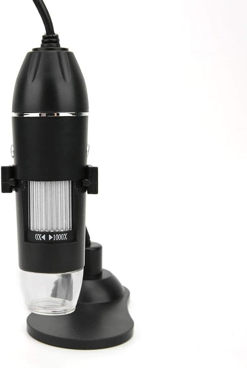 LED Digital Microscope, Aluminum Alloy Microscope, Electronic Biological Research Industrial for Archaeological Research Insect Observation