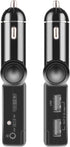 Bracketron Roadtripper Bluetooth FM Transmitter - Connect Phone Audio to Cars, Trucks, RVs, Buses, Boats Radio Speakers