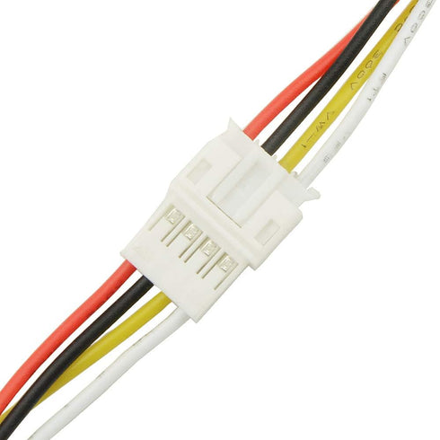 XINGYHENG 40Pcs 2.0mm 4PIN Female Male Connecting Plug with 15cm Terminal Connector Wire Cable for Light Strip