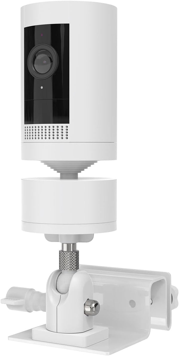 No Drill Gutter Mount for Ring Stick Up Cam, Pan Tilt Adapter (1 Pack, Camera Not Included)
