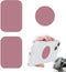 ZYAOTWQZ Universal Metal Phone Magnets - 2 Rectangular & 2 Round with Adhesive,