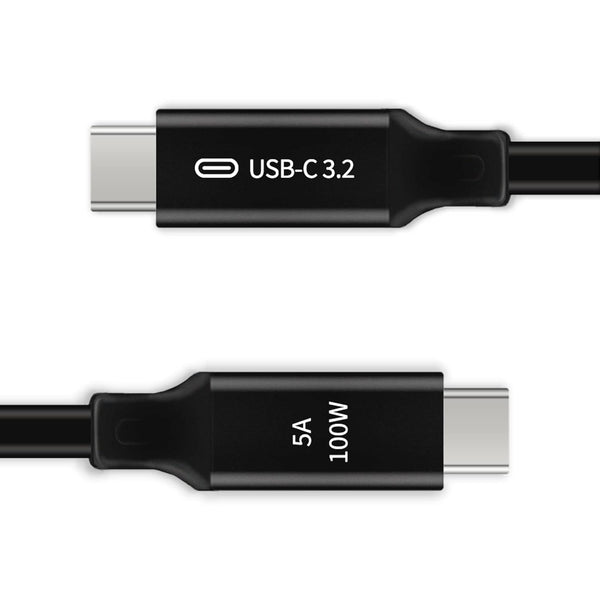 USB C to C Cable 3.2 Gen 2x2 - 20Gbps Data Transfer, 4K 60Hz Video, 100W PD Charging, Thunderbolt Compatible - 3.3ft