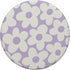 Pastel Purple Aesthetic Flowers Floral Retro Daisy Women PopSockets Standard PopGrip