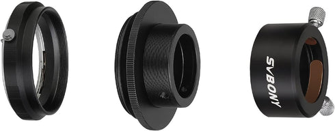 SVBONY SV149 Camera Lens Adapter for Nikon AF Cameras to 1.25 inch Eyepiece M42 CCD Adapter for Photography