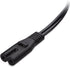Omnihil 10 Feet AC Power Cord - Compatible with Marshall Acton Cream & Acton Black Speakers