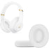 Replacement Ear Pads for Beats Studio 2 & 3, Cushions with Memory Noise Isolation Foam, Softer Leather-White