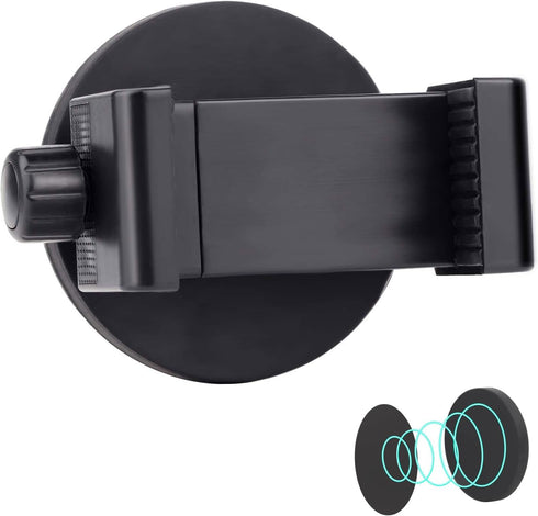 Strong Magnetic Motorcycle Phone Holder, Non-Slip & Anti-Scratch, Compatible with 3.5-7.5" iPhones/Nexus/HTC/LG