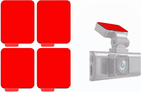 Yanfini 4-Pack Heavy-Duty Adhesive Pads, Compatible with REDTIGER Dash Cam Mounts, Secure Windshield
