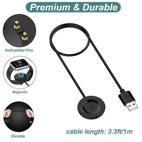Charger for iTouch Air 3/4/SE, Sport 3, Explorer 3, Replacement USB Charging Cable for iTouch Wearables Smartwatch (1)