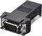 uxcell RJ45 to VGA Extender Adapter - RJ45 Female to DB15 Male Port for Multimedia Video
