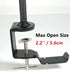Facecam Pro Webcam Stand - 24-Inch Clamp Mount Holder with Headphone Hook for Elgato Facecam