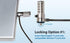 ChargeTech Anti-Theft Combination Cable Lock for Securing Laptops, Computers, Tablets, and Devices
