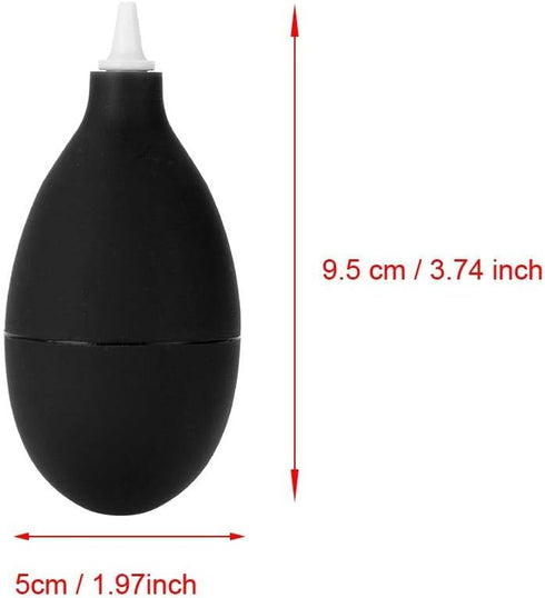Semme Powerful Rubber Air Dust Blower Pump, Cleaner Tool for Camera, Watch, Phone, Keyboard, Lens Filter Cleaning
