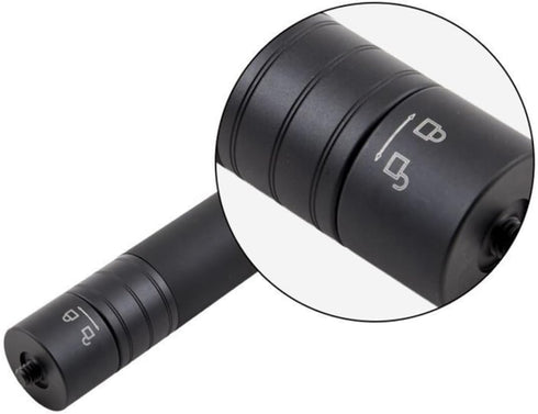 CAXUSD Selfie Stick Extension Handle Screw Interface Pole Telescopic for Daily Use