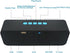 Wireless Bluetooth Speaker with AUX/USB/TF card slot,Outdoor Portable Stereo Speaker with HD Audio,Enhanced Bass, Dual-Driver,Handsfree Calling, FM Radio Speaker for Travel,Party (Blue)
