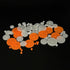 VBezbojny 61PCS Set (61) Plastic Gear Single Gear Spindle Gear Shaft Sleeve Small Motor Gear for RC Car Truck Robot DIY