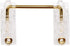 KPREPUBLIC Everglide V3 Transparent Gold Plated PCB Screw-in Stabilizer for Custom Mechanical Keyboard, Transparent