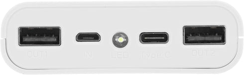Cuifati Power Bank Kit, Lightweight 8 x Battery Storage Box, DIY Portable Power Bank Accessory, White