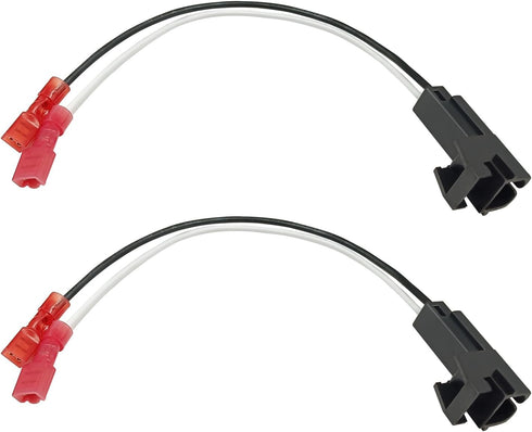 2 Pack Speaker Harness Replacement Compatible with Select 1988-UP GM Vehicles, Front