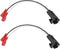 2 Pack Speaker Harness Replacement Compatible with Select 1988-UP GM Vehicles, Front