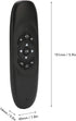 Universal TV Remote Air Mouse, 2.4GHz Mini Wireless Fly Mouse Keyboard with USB Receiver, Intelligent Anti Shake