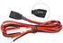 WoTravelPaL 3-Pin 2-Wire, 16AWG 1.5M 15A CB Radio Power Cord Heavy-Duty Fused Power Cable with Fuse, Compatible