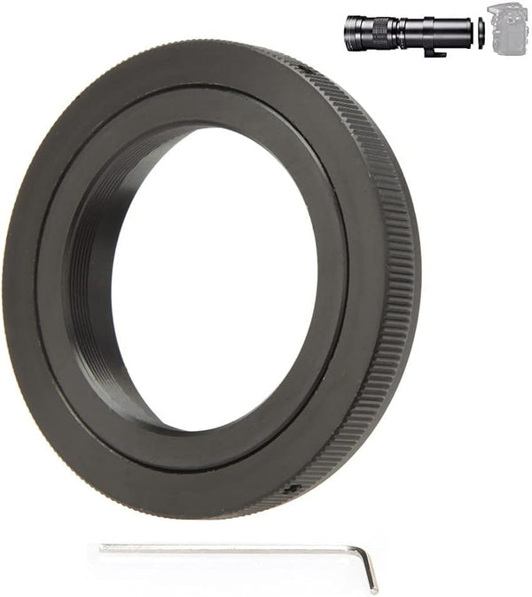 JINTU T Mount T2 Ring Lens Adapter Compatible with Nikon SLR Cameras D90, D780, D7000, and More