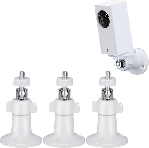Wall Mount for Wyze Cam Pan, Adjustable Bracket for Wyze Cam Pan V2/V3 (3pcs)