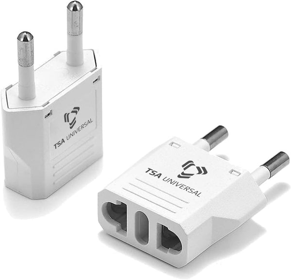 United States to Indonesia/Bali Travel Power Adapter - Connect North American Electrical Plugs to Indonesian Outlets