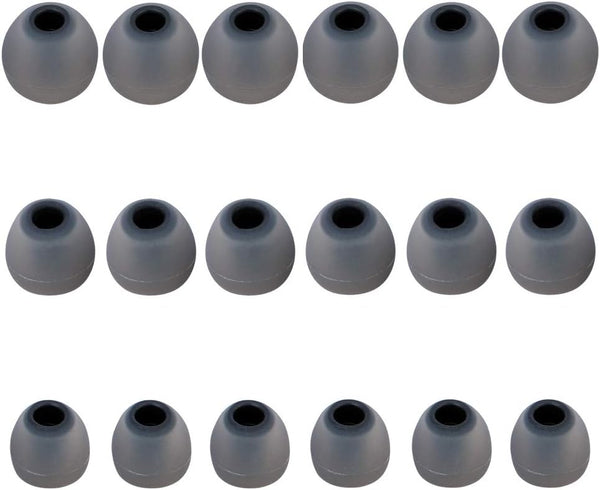 Brandless Silicone Earbud Tips Replacement Earbuds Cap Eartips Tips Eargels 9 Pairs S