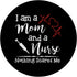 PopSockets Standard PopGrip Funny Nursing Gift Nurse Mom RN Week Novelty Gear for Women