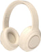 White Wireless Headphones Bluetooth, Foldable Over Ear Headphones, Hi Fi Stereo Headphones Built in Mic for Home/Office
