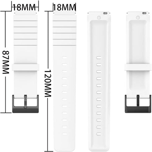 Mindrose Smart Watch Band, 18mm Silicone Sport Replacement Wristbands for Mindrose H80 1.47 inch, Wontrum Y70