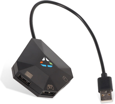 ciciglow Keyboard and Mouse Adapter for Switch, Converter for Xbox One, Xbox 360, Plug and Play