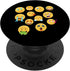 Funny Sarcastic Emoji Faces Teen Girl Humor Gift PopSockets Grip and Stand for Phones and Tablets