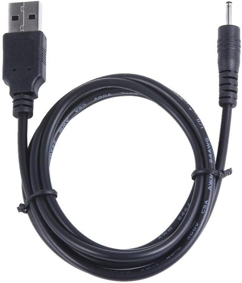NiceTQ USB DC Power Charging Cable for RCA 10 Viking Pro RCT6303W87 / RCT6303W87DK Tablet