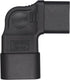 Strhowill C14 to C13 Left-Angled Power Adapter - C14 Male to C13 Female