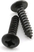 heyous 100pcs R-Type Cable Clamp - 1/2 inch (13.2mm) Nylon Wire Hose Fastener with Mounting Screw, Black