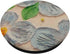 Blue Green Oil Painting Flower Leaf PopSockets Standard PopGrip
