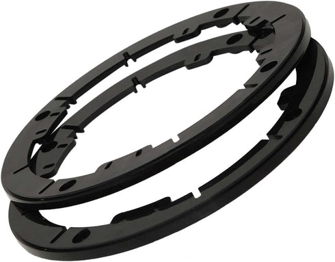 AI 6.5" & 6.75" Stackable Speaker Extension .25" Pair Packed Black