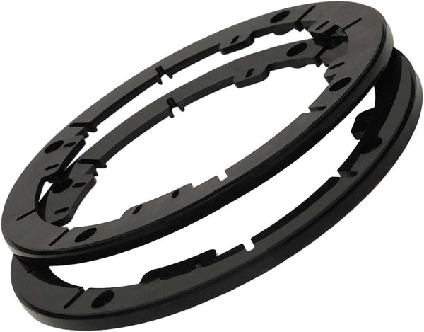 AI 6.5" & 6.75" Stackable Speaker Extension .25" Pair Packed Black
