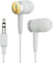 GRAPHICS & MORE Pineapple Novelty in-Ear Earbud Headphones on Yellow Background - White