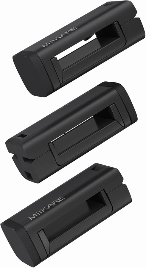 MiiKARE 3 Pack Universal Handsfree Phone Holder for Airplane Travel, 360 Degree Rotation, Travel Accessory, Phone Stand