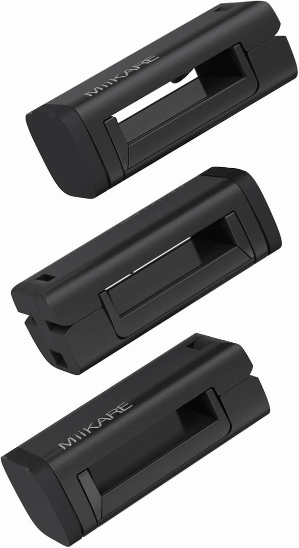 MiiKARE 3 Pack Universal Handsfree Phone Holder for Airplane Travel, 360 Degree Rotation, Travel Accessory, Phone Stand