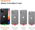 for iPhone 12 Pro Max Case, Built-in Mirror Shockproof Card Holder Cover Wallet Case for 6.7 Inch iPhone 12 Pro Max,