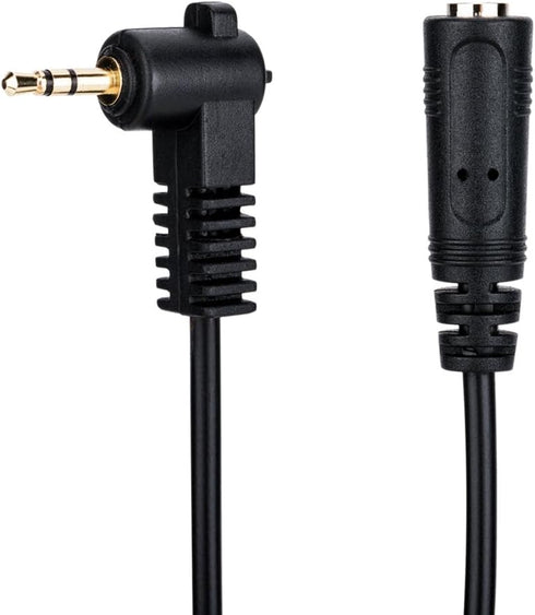 JJC 3.5mm Female to 2.5mm Male Microphone Audio Cable Mic Adapter for Fuji Fujifilm X-T30 II, X-T30, X-T20, X-T10,