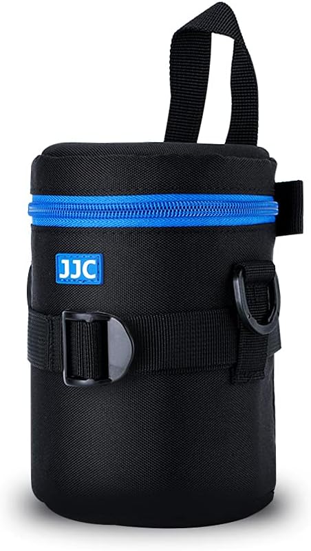 JJC Camera Lens Pouch Case for Canon EF 35mm, Nikon Nikkor AF-S 55-200mm, 18-300mm, Tamron, Fujifilm