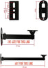 V-Fiabilidad 8" 180 Long Arm Bracket Degree Rotatable Projector Wall Mount Stand Bracket for Security CCTV Camera Wall